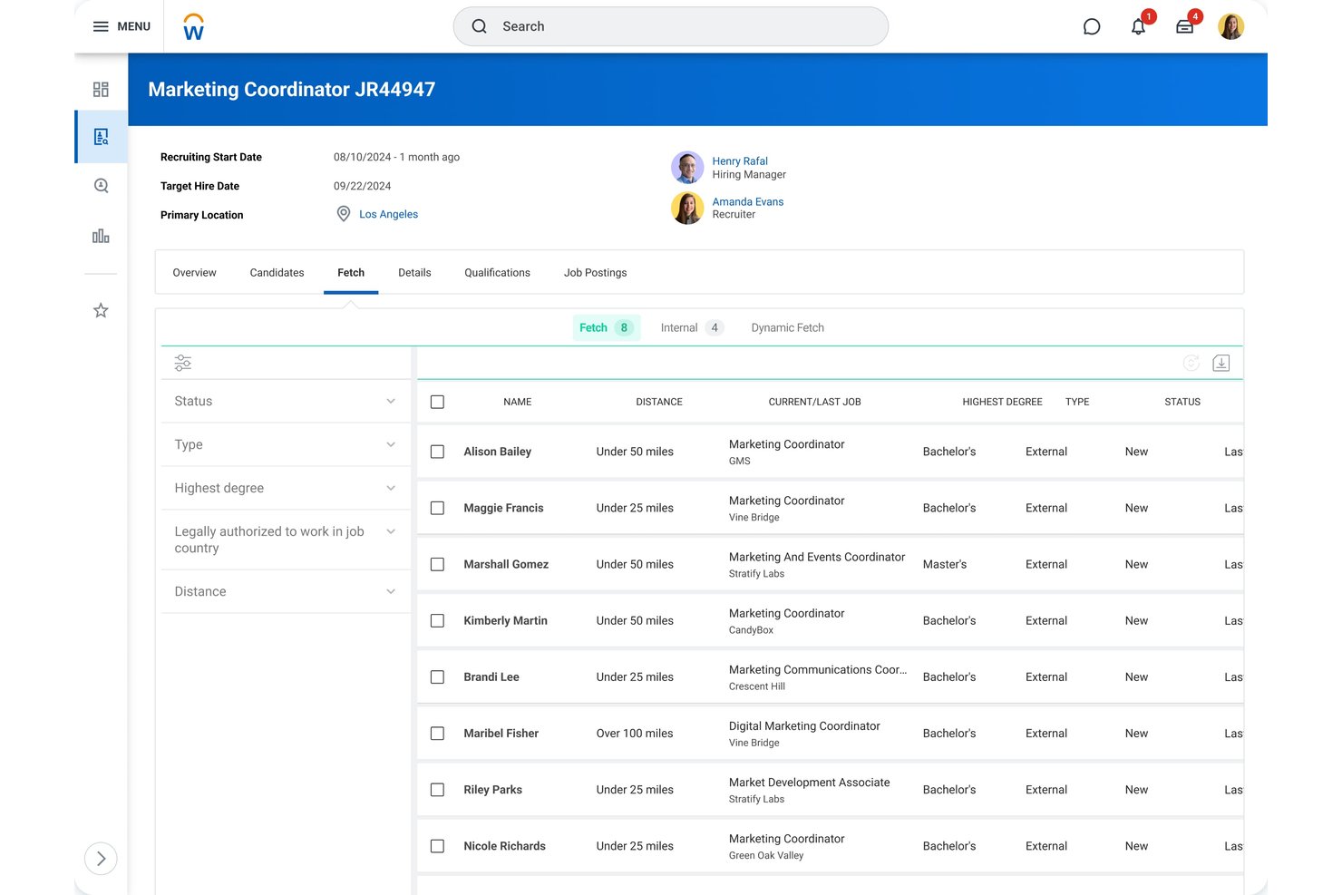 HiredScore (Workday) screenshot - 10 Best AI Hiring Software in 2026