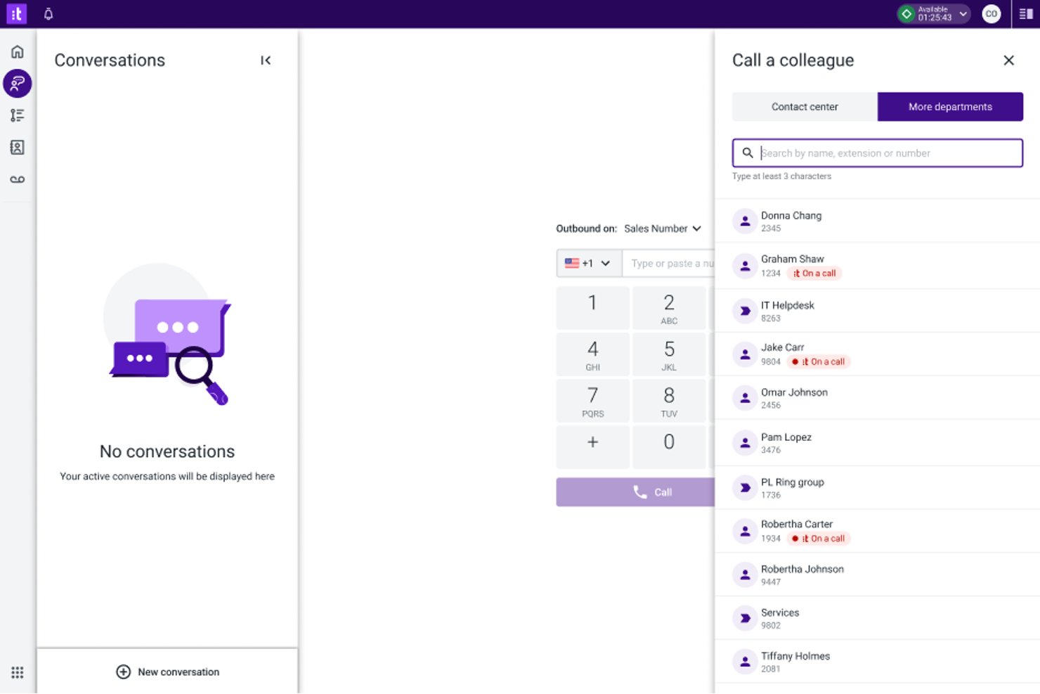 Talkdesk screenshot - 10 Best Cloud VoIP Phone System in 2026