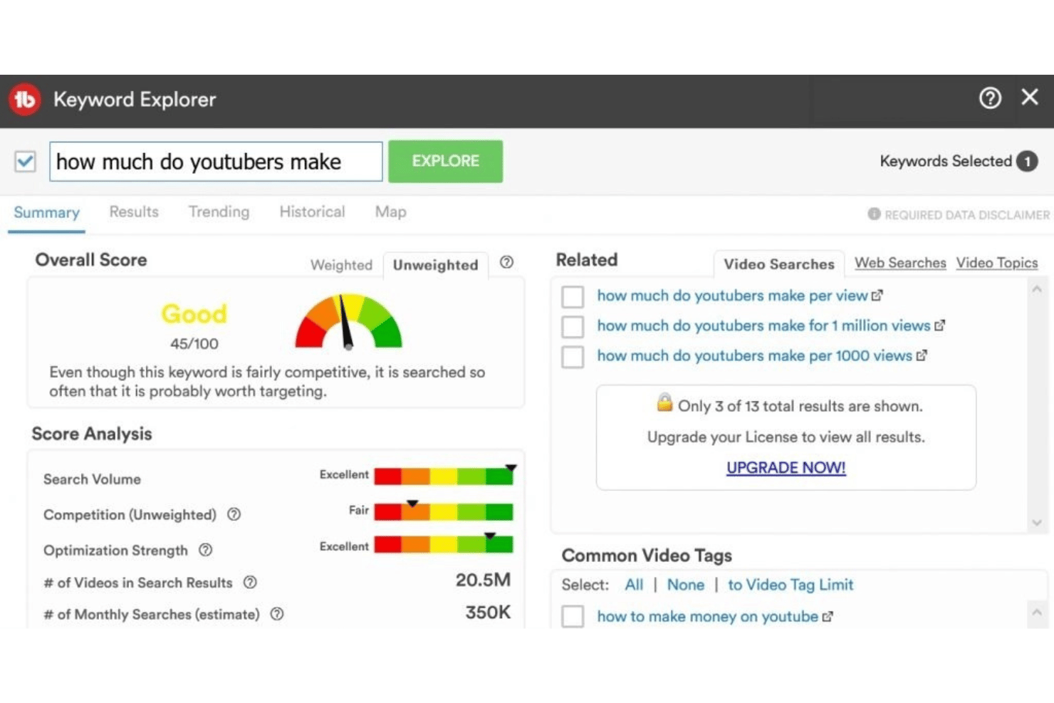 TubeBuddy screenshot - 10 Best Youtube Analytics Tools in 2026