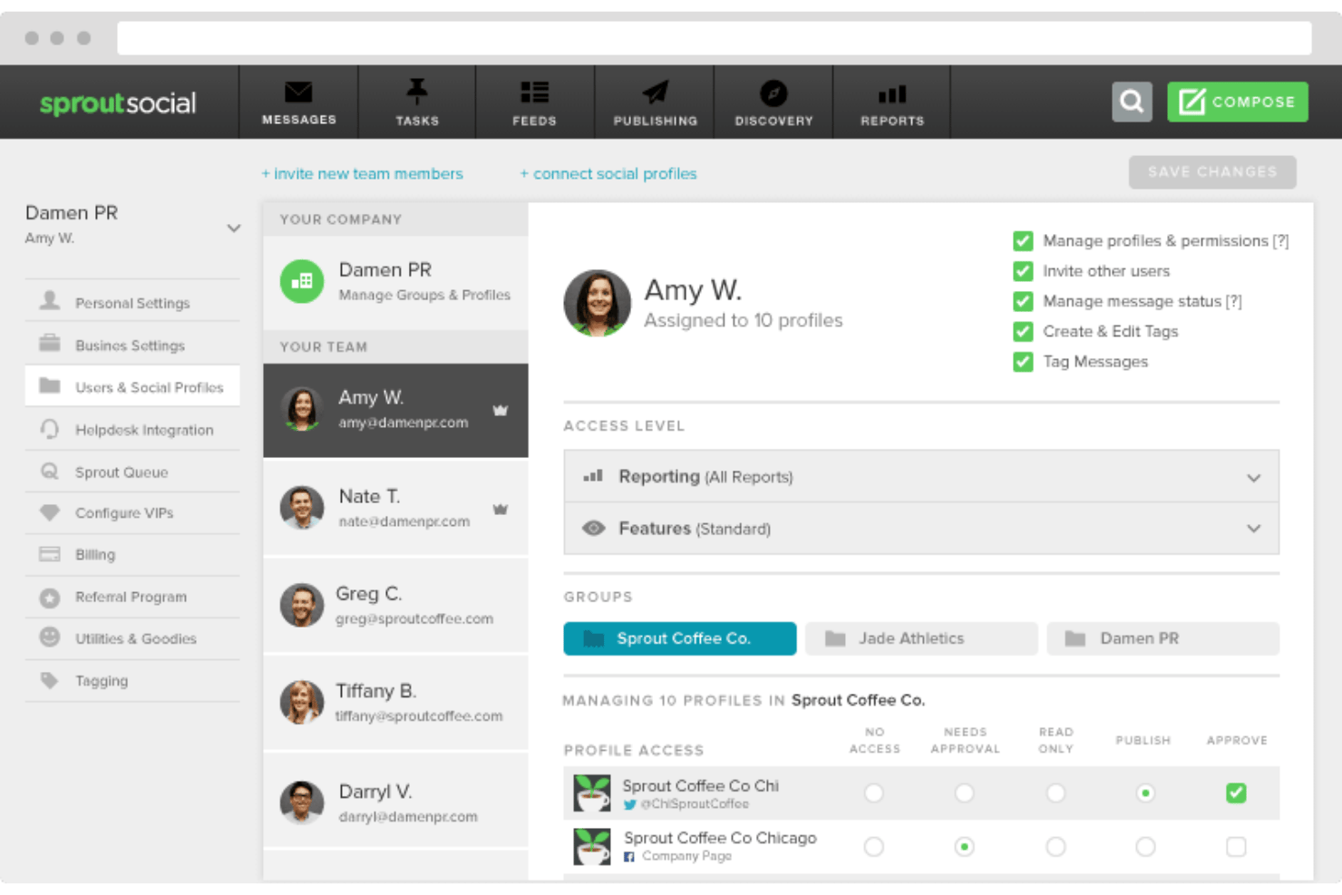 Sprout Social screenshot - 10 Best Youtube Analytics Tools in 2026