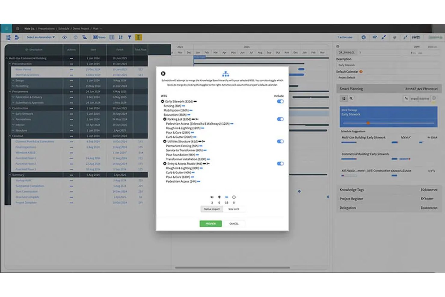 InEight screenshot - 10 Best Construction Scheduling Software Reviewed in 2026