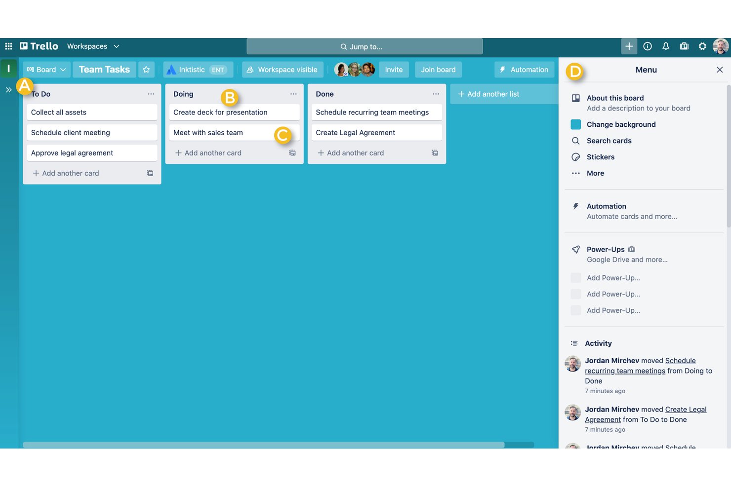 Trello screenshot - 10 Best Task Management Software for Individuals in 2026