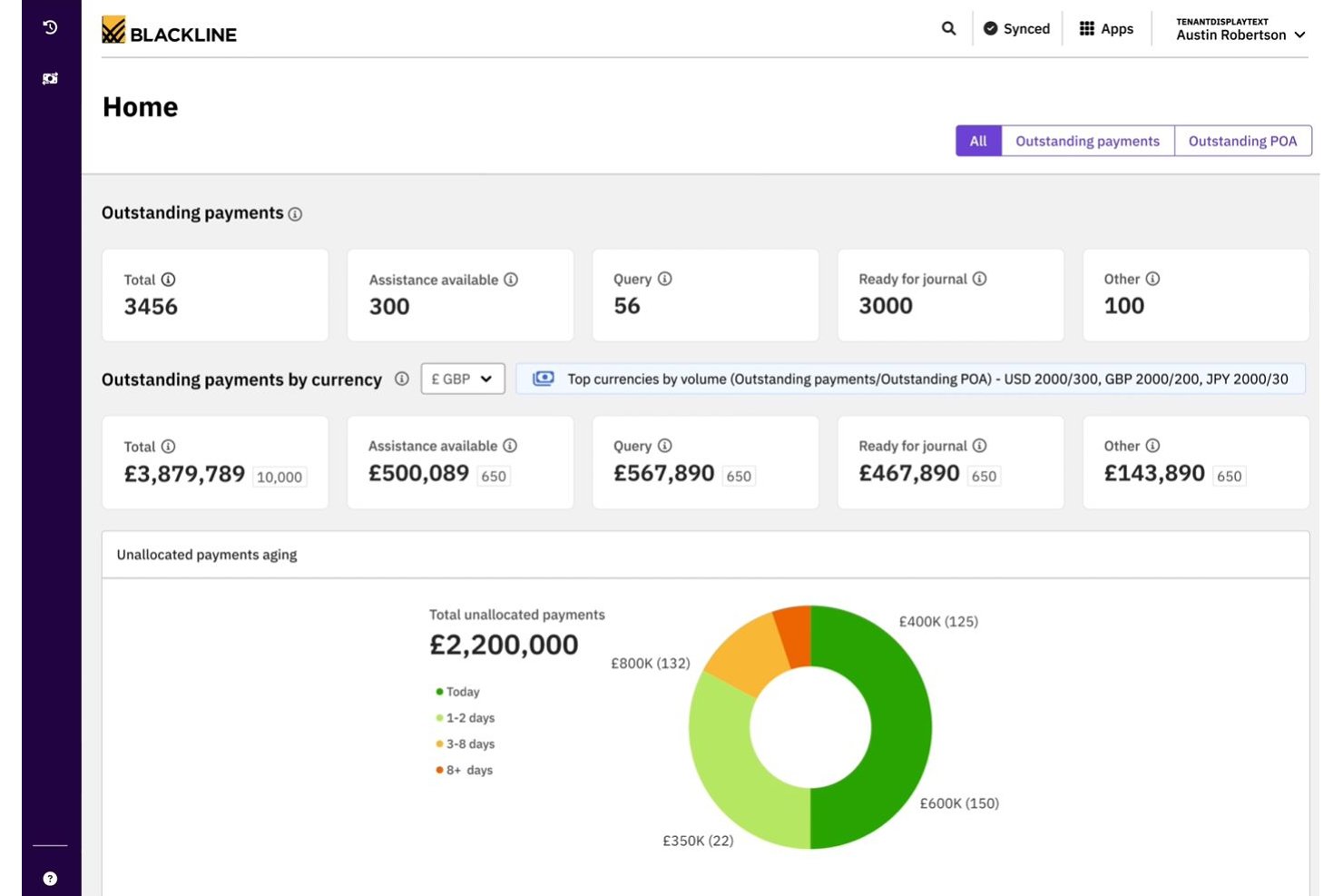 BlackLine screenshot - 10 Best Order to Cash Software in 2026