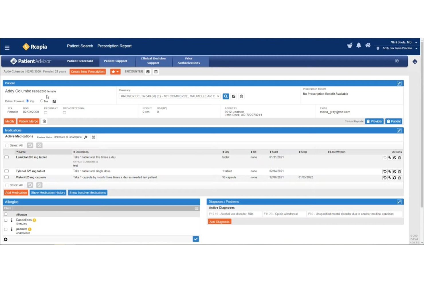 AZZLY Rize screenshot - 10 Best Substance Abuse Billing Software in 2026