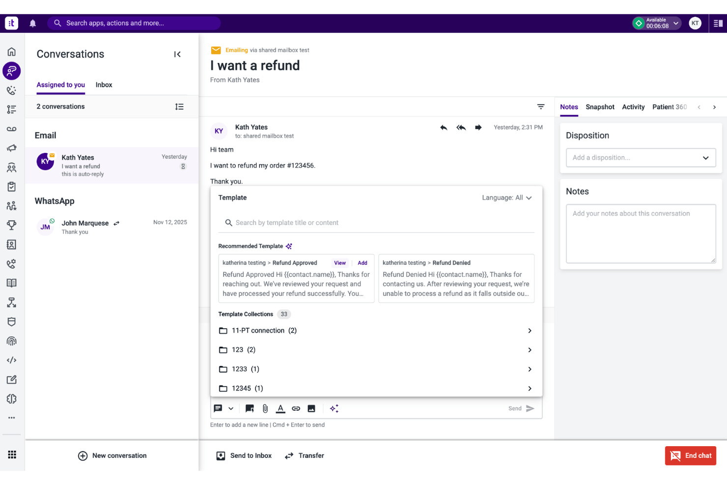 Talkdesk screenshot - 10 Best Avaya Alternatives in 2026