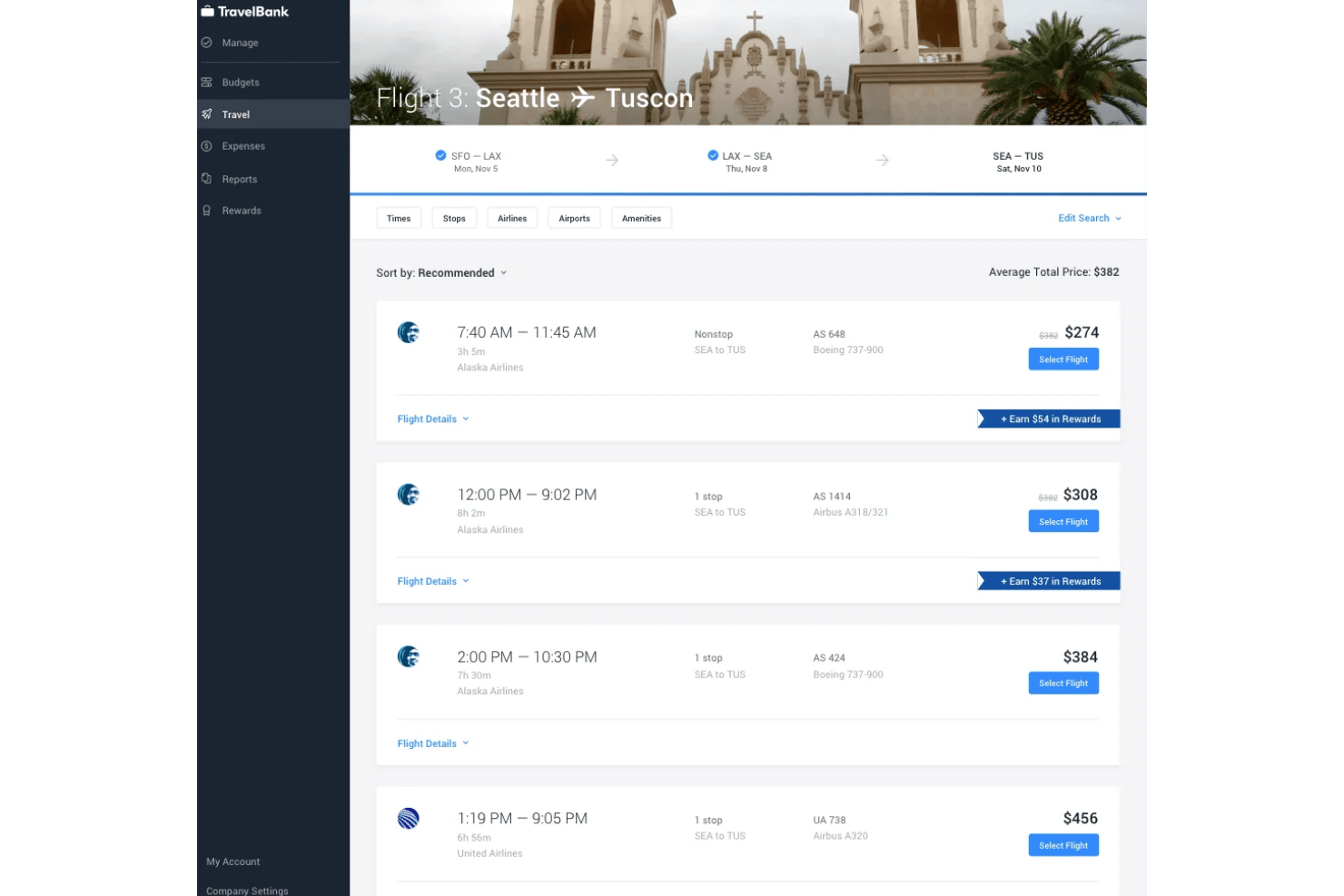 TravelBank screenshot - 10 meilleurs logiciels de gestion des voyages d’affaires en 2026