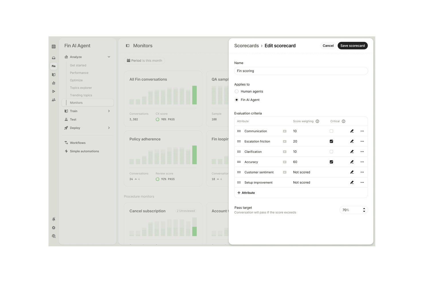 Fin.ai screenshot - 10 beste KI-Systeme zur Automatisierung des Kundenerlebnisses im 2026