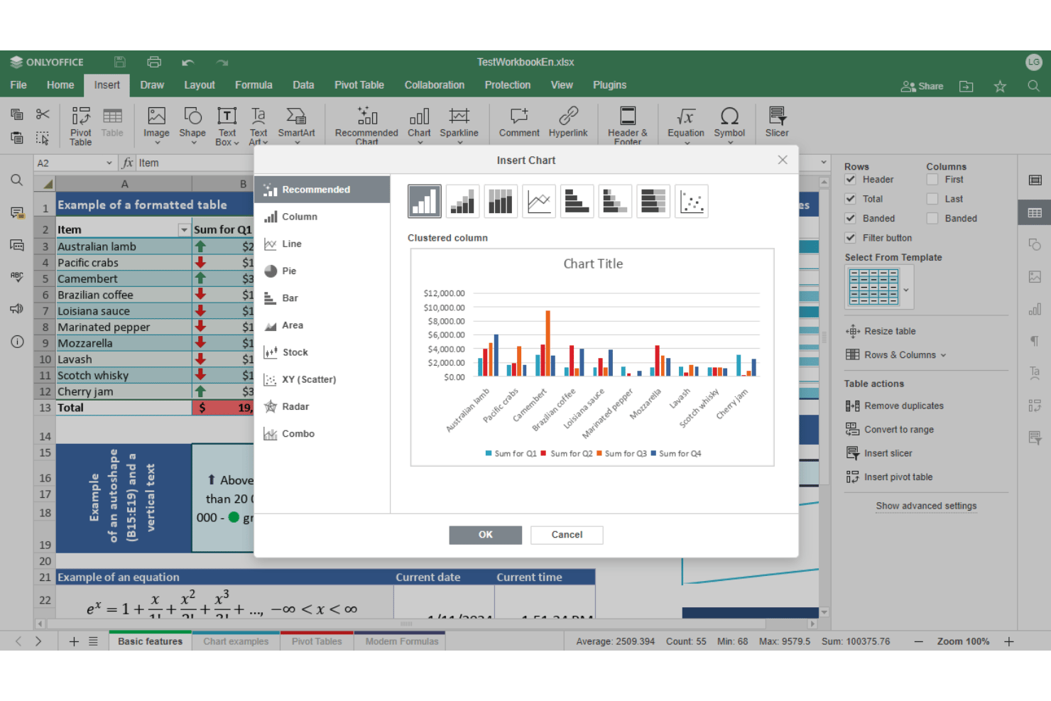 OnlyOffice Spreadsheet Editor screenshot - 10 Best Google Sheets Alternatives in 2026