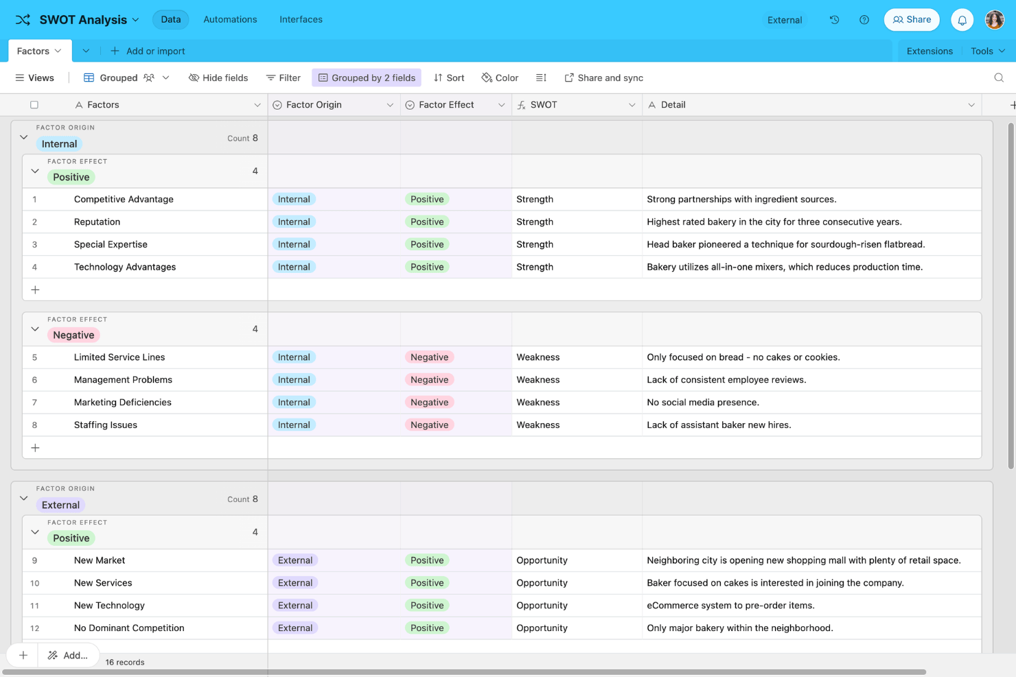 Airtable screenshot - 10 Best Google Sheets Alternatives in 2026