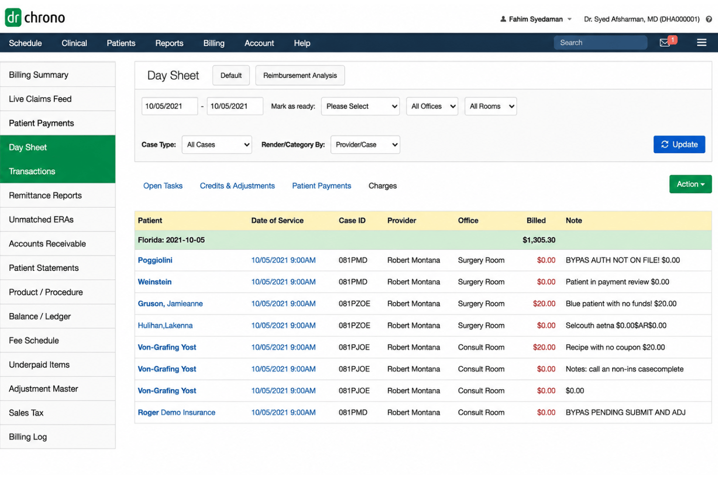 DrChrono screenshot - 10 Best Medical Billing Software for Billing Companies in 2026