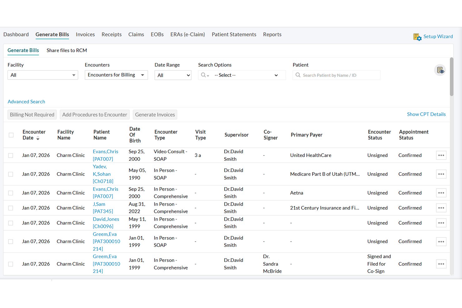 CharmHealth screenshot - 10 Best Medical Billing Software for Mac in 2026