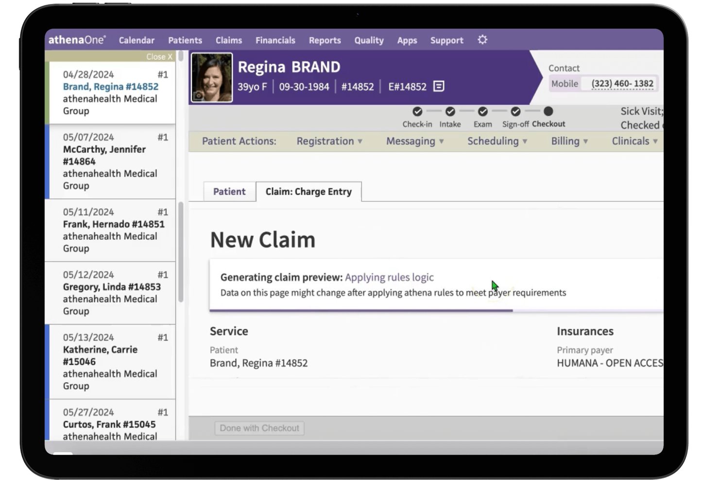 athenahealth screenshot - 10 Best Multi Specialty Billing Software in 2026