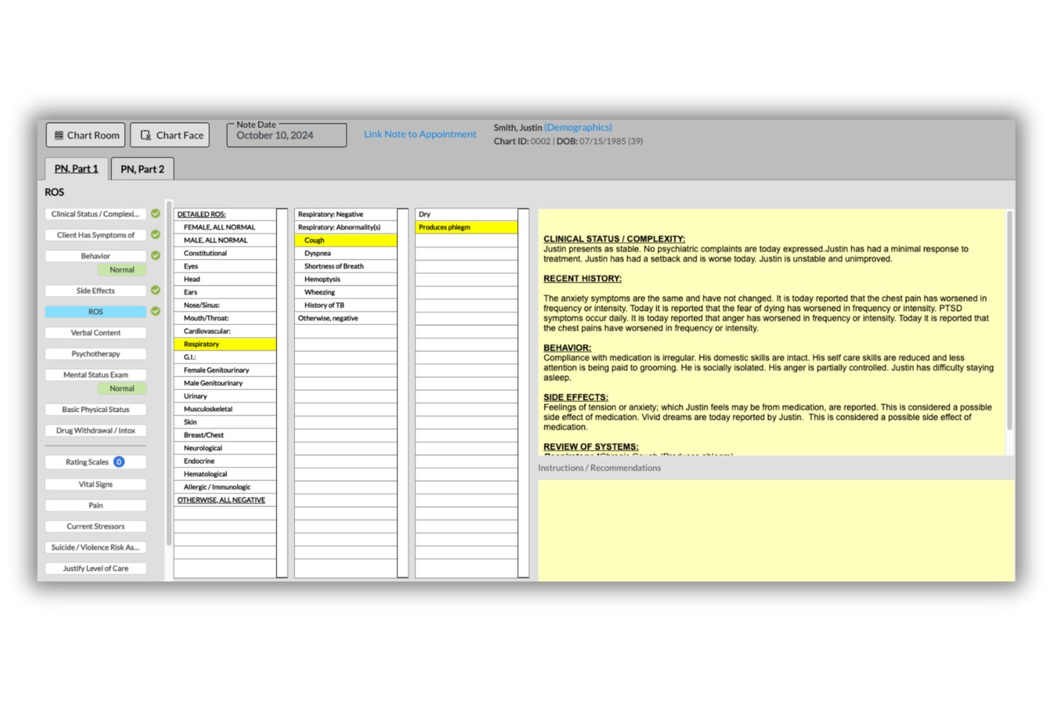 ICANotes screenshot - 10 Best Psychiatry EHR in 2026