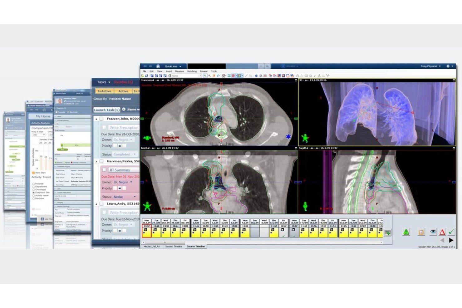 Varian ARIA Oncology Information System screenshot - 10 Best Oncology EHR Vendors in 2026