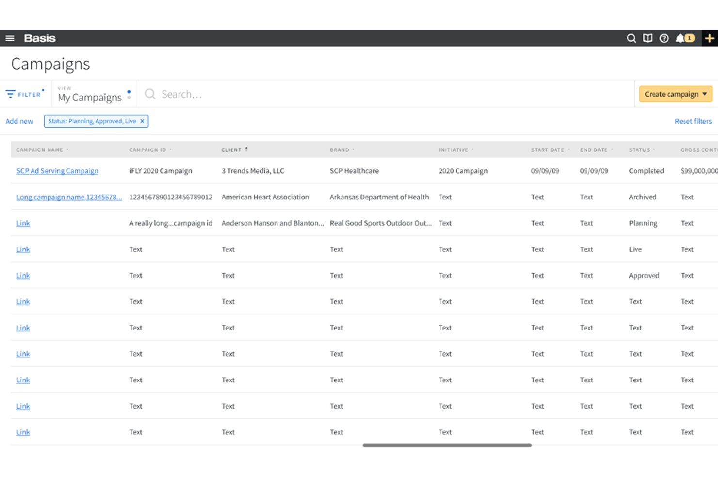 Basis Technologies screenshot - 10 Beste KI-Geotargeting-Software im 2026