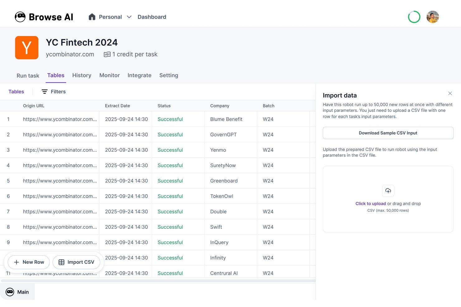 Browse AI screenshot - 10 Best Web Scraping Tools in 2026