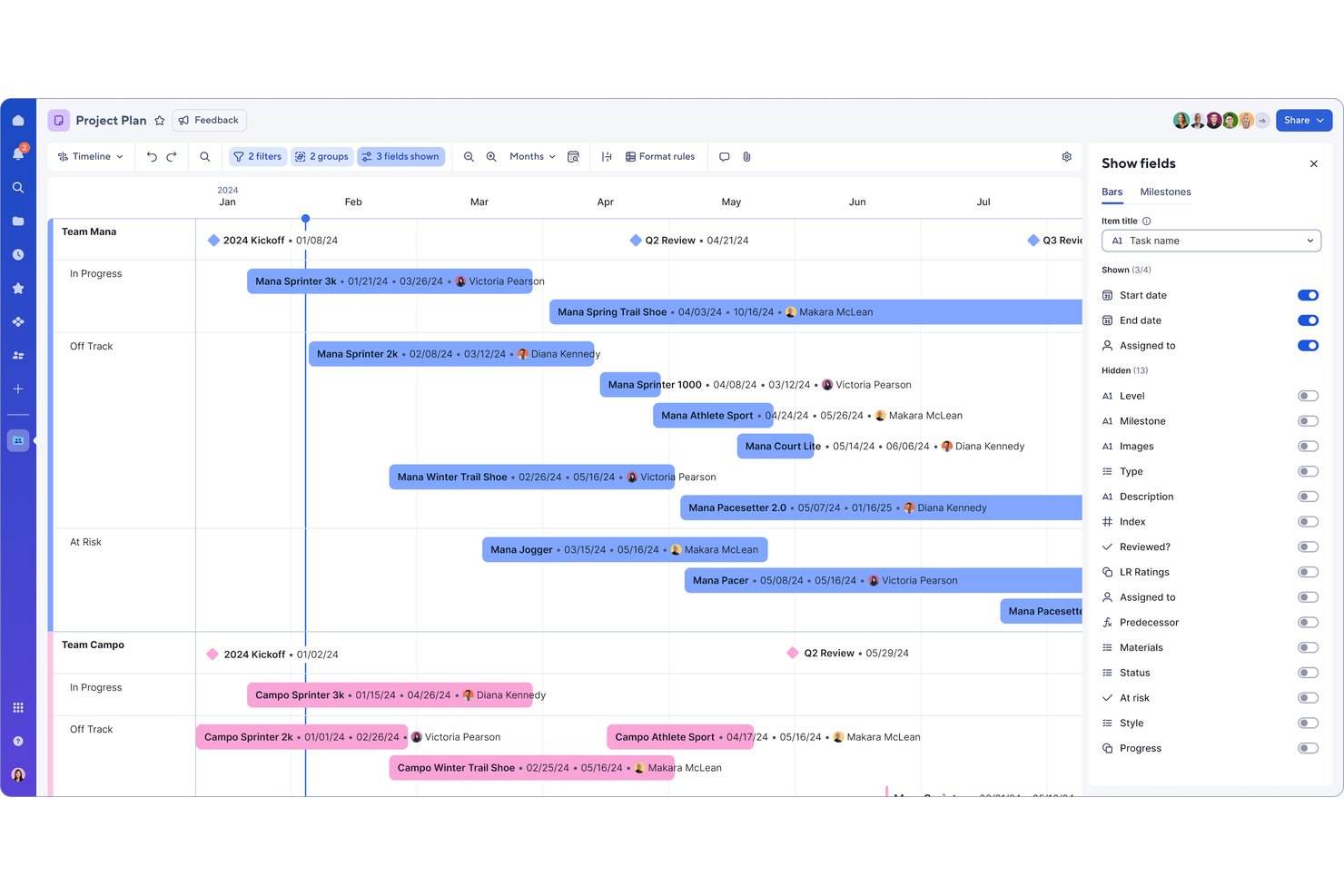 Smartsheet screenshot - 10 Best HIPAA-Compliant Project Management Software in 2026