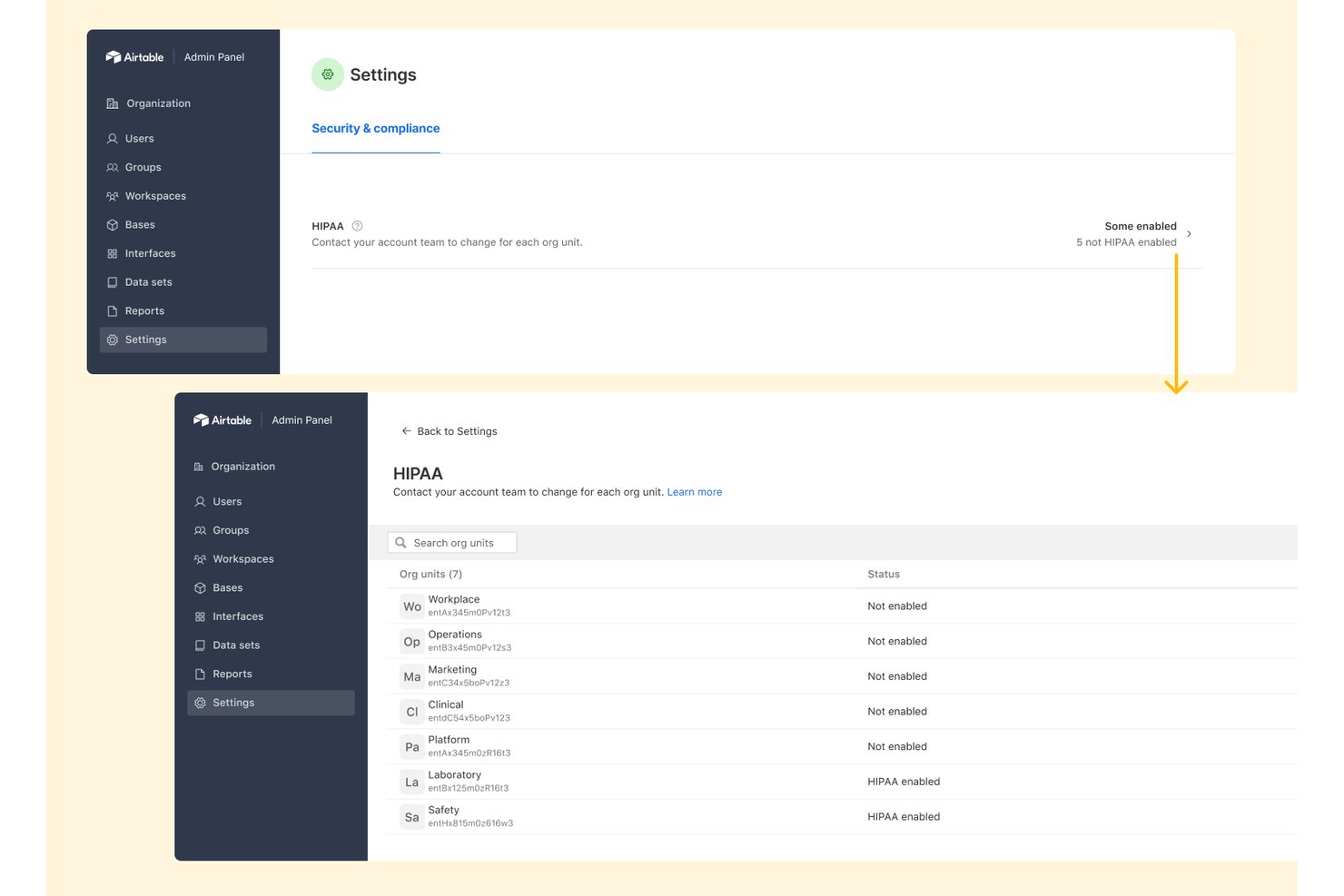 Airtable screenshot - 10 Best HIPAA-Compliant Project Management Software in 2026