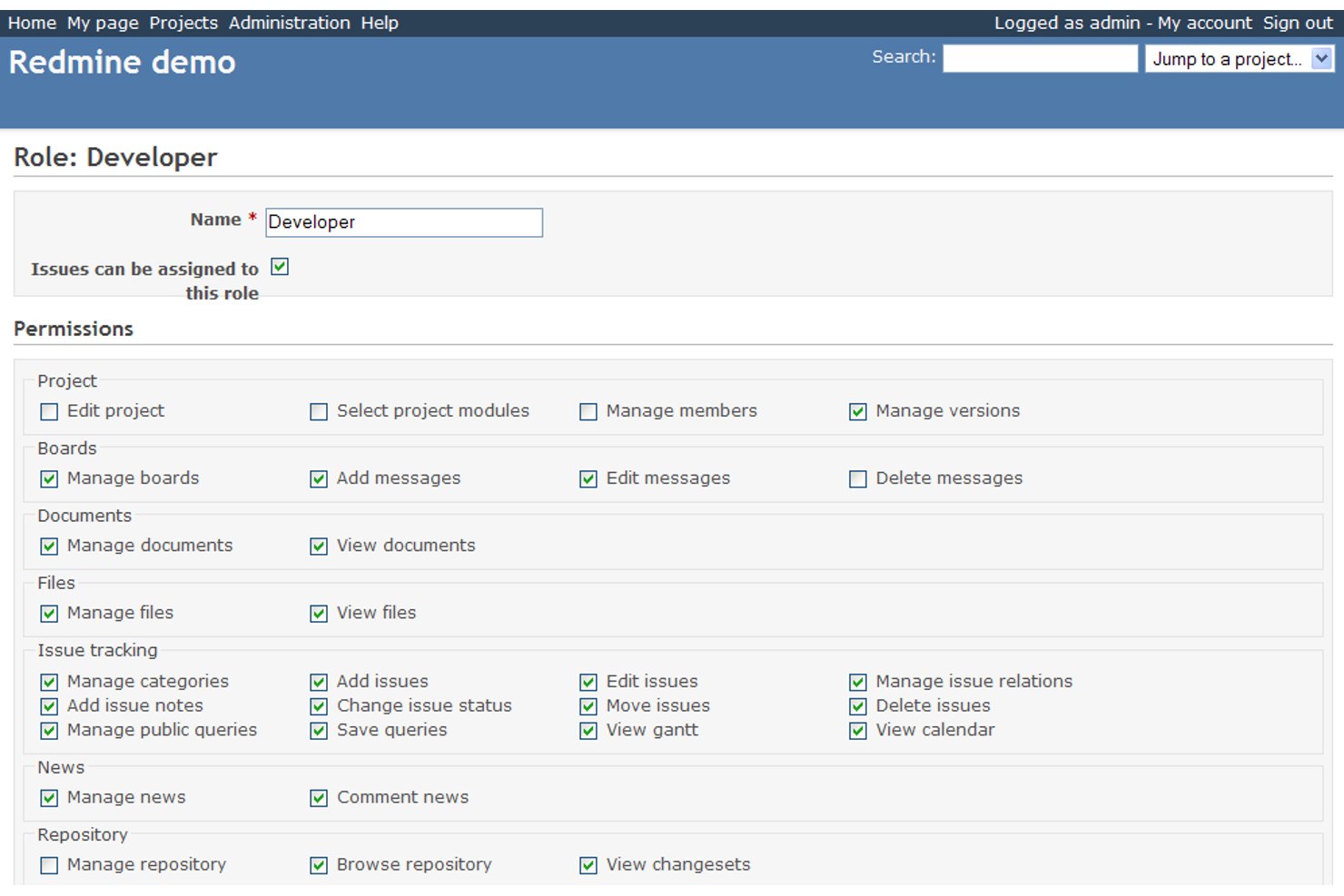 Redmine screenshot - 10 Best Open Source Healthcare Project Management Software in 2026
