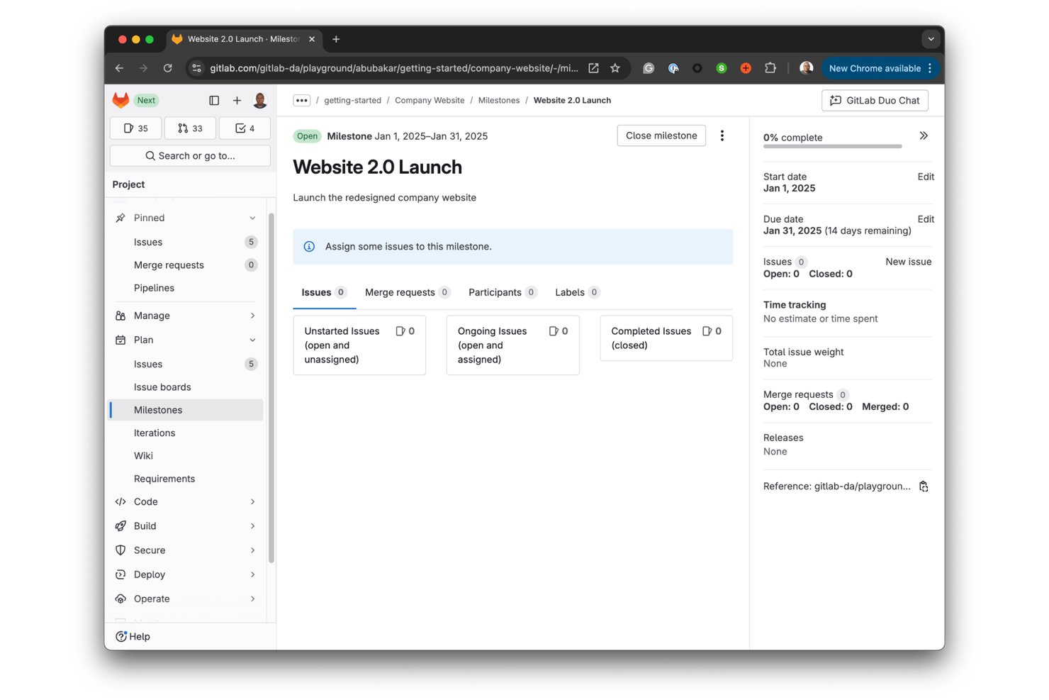 GitLab screenshot - 10 Best Open Source Healthcare Project Management Software in 2026
