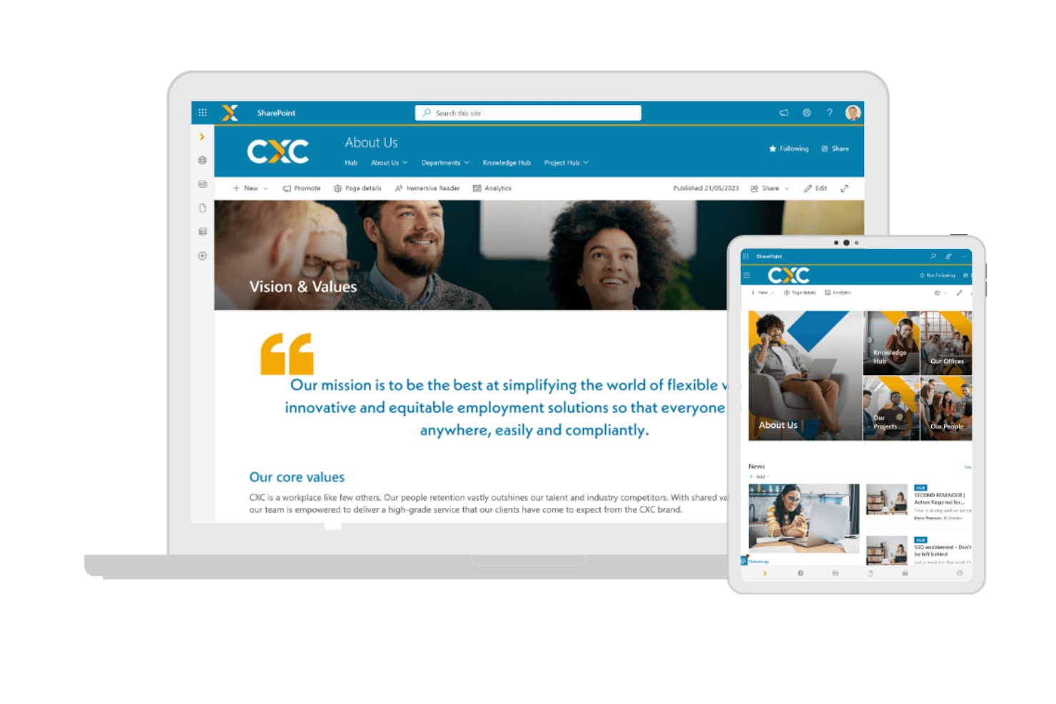 CXC Global screenshot - Le 10 Migliori Soluzioni Employer of Record per l’Egitto nel 2026