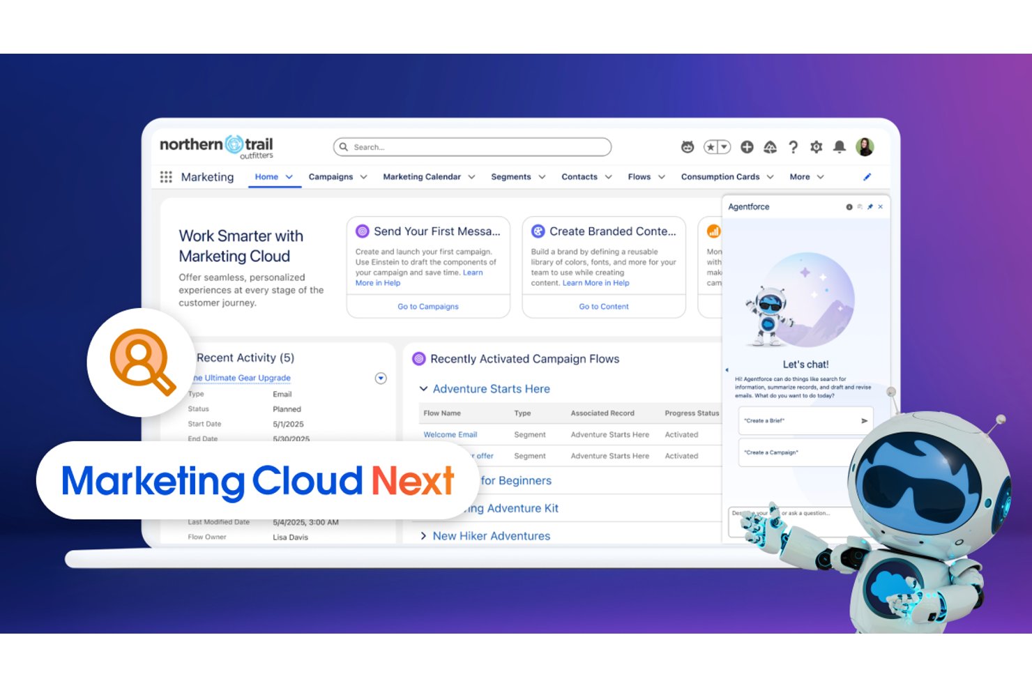 Agentforce Marketing screenshot - 10 beste AI-inboundmarketingtools in 2026