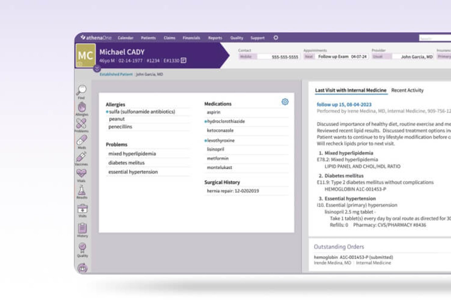 Athenahealth screenshot - 10 migliori cartelle cliniche elettroniche per i centri di cure urgenti nel 2026
