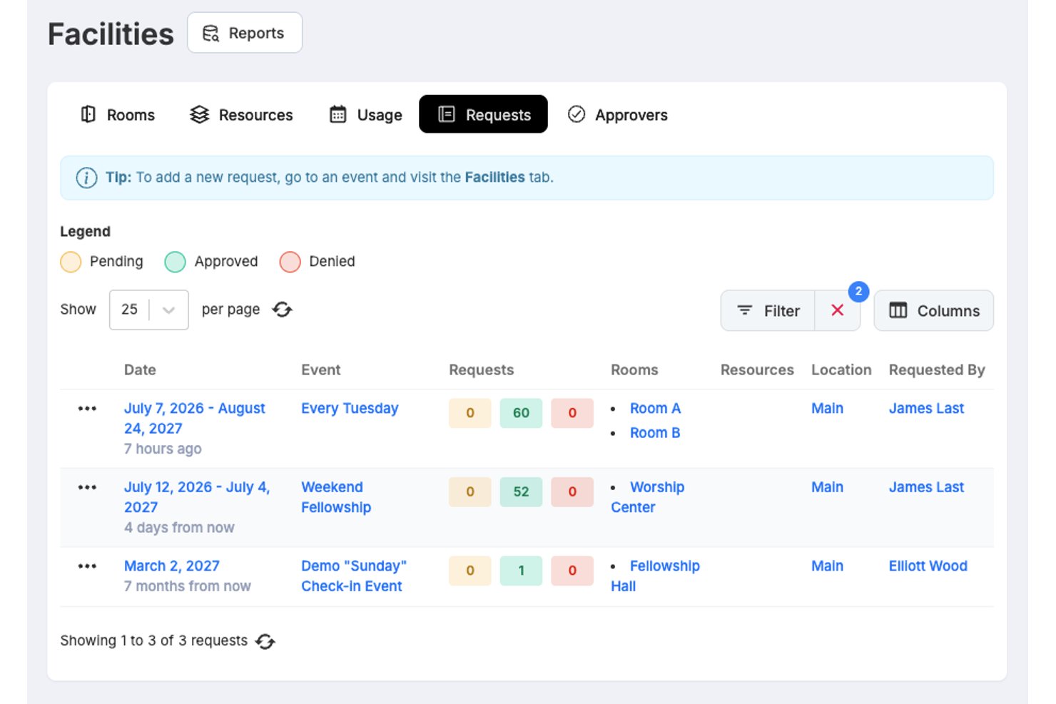 One Church Software screenshot - 10 Best Church Event Management Software Reviewed For 2026