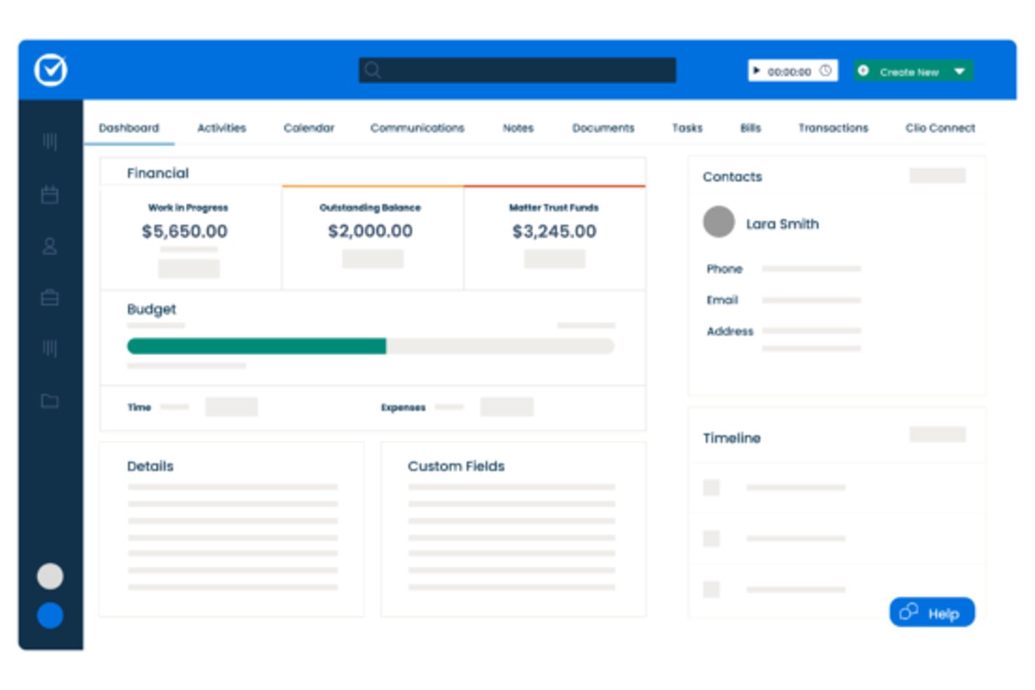 Clio screenshot - Die 10 besten MyCase-Alternativen 2026
