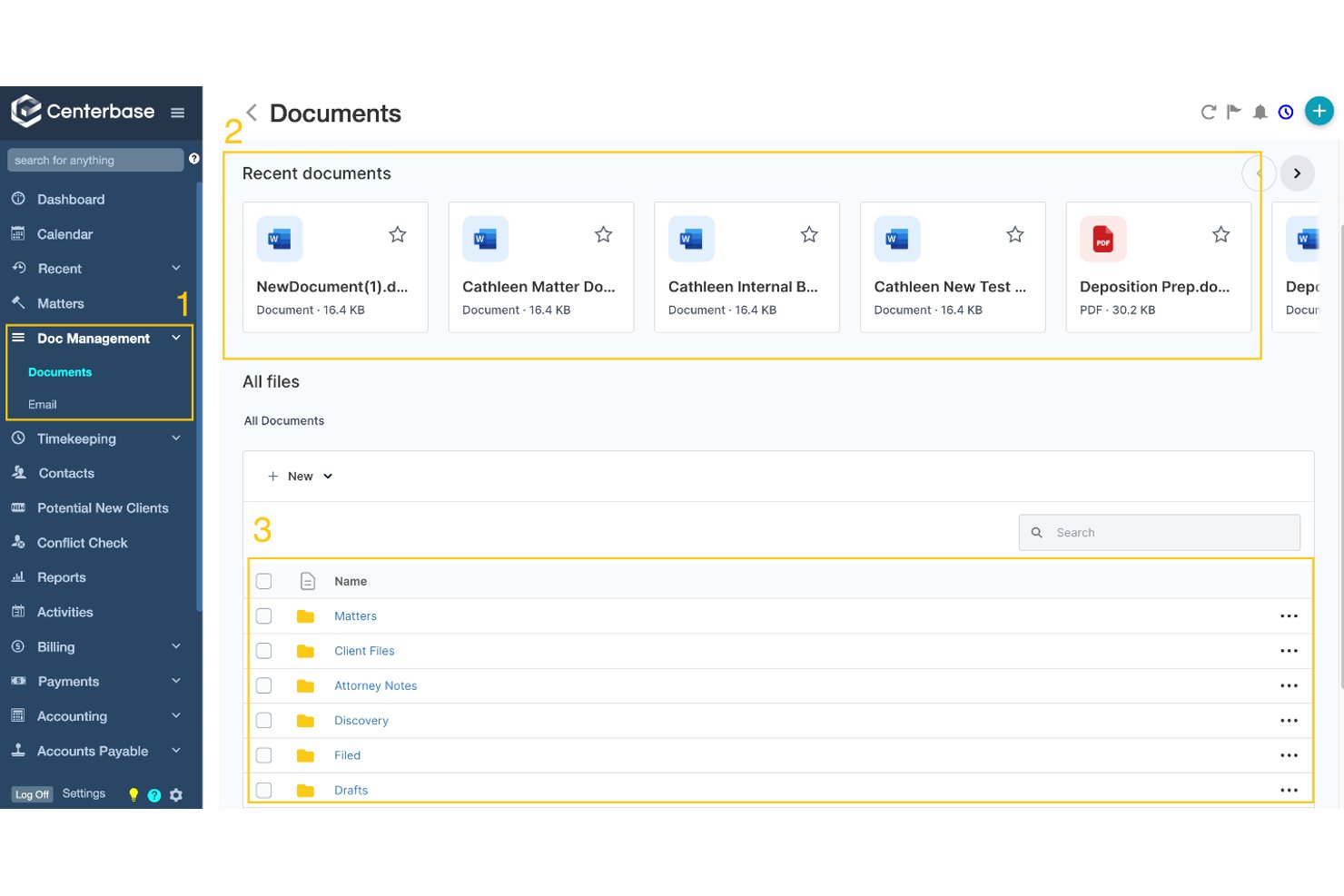 Centerbase screenshot - 10 Best LawPay Alternatives in 2026