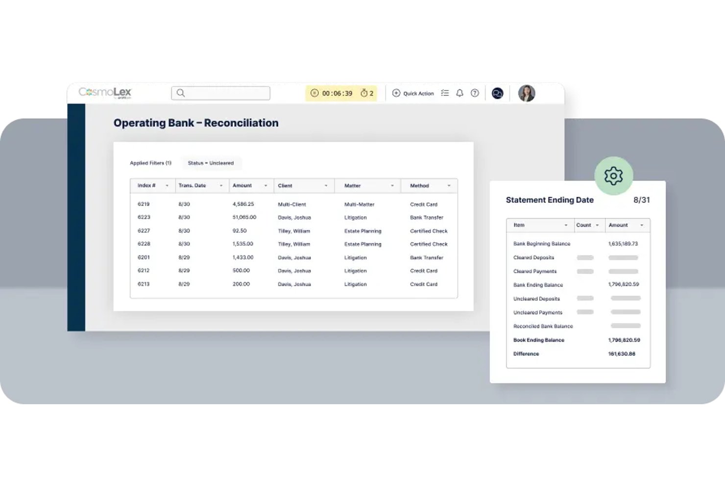CosmoLex screenshot - Die 10 besten Softwarelösungen für das juristische Fallmanagement für kleine Kanzleien im Jahr 2026