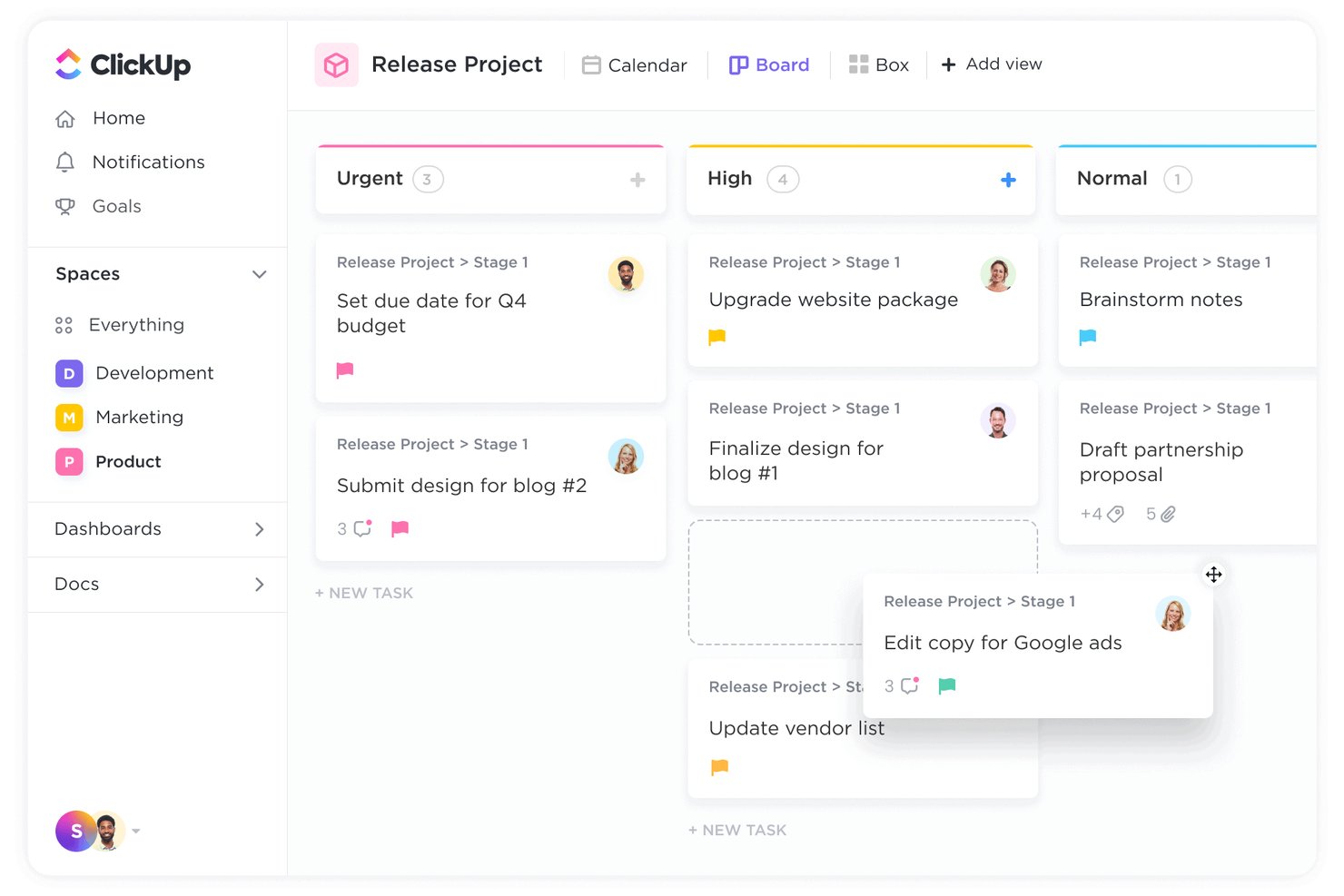 ClickUp screenshot - 10 Best Orangescrum Alternatives in 2026