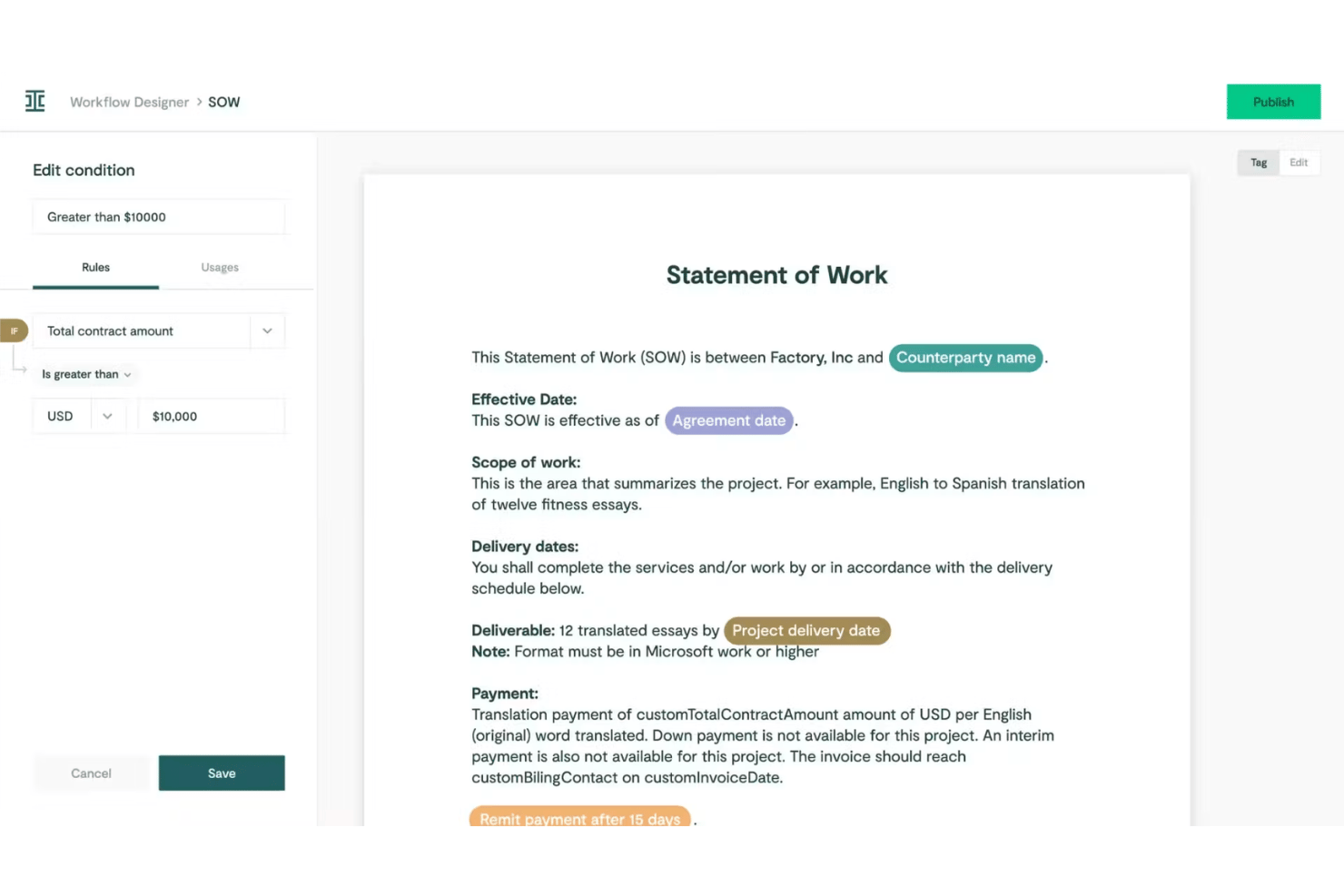 Ironclad screenshot - 10 Mejores Software de Gestión de Contratos con IA en 2026