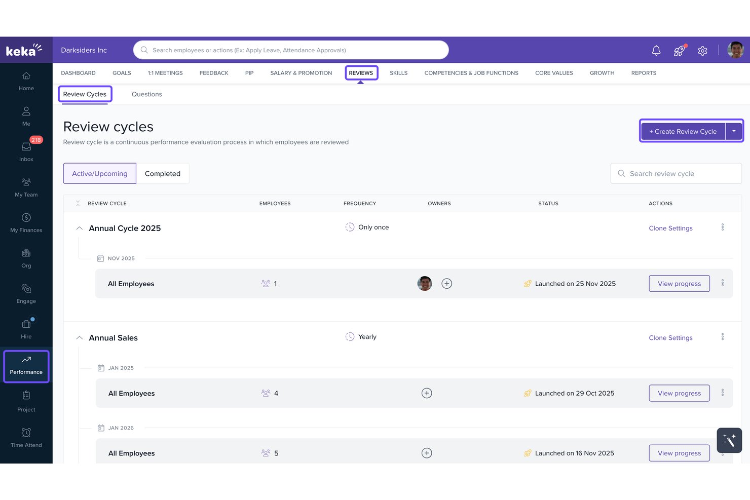 Keka HR screenshot - 10 Best All-in-One HR Software Reviewed in 2026