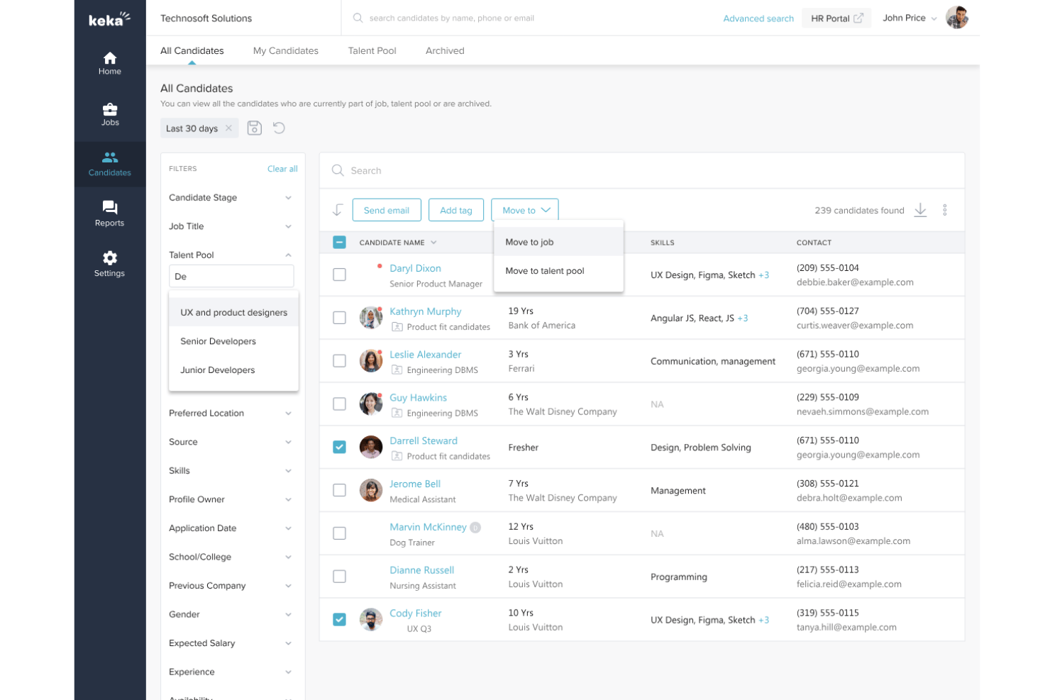 Keka HR screenshot - 10 Best AI ATS Software of 2026: Reviewed & Compared