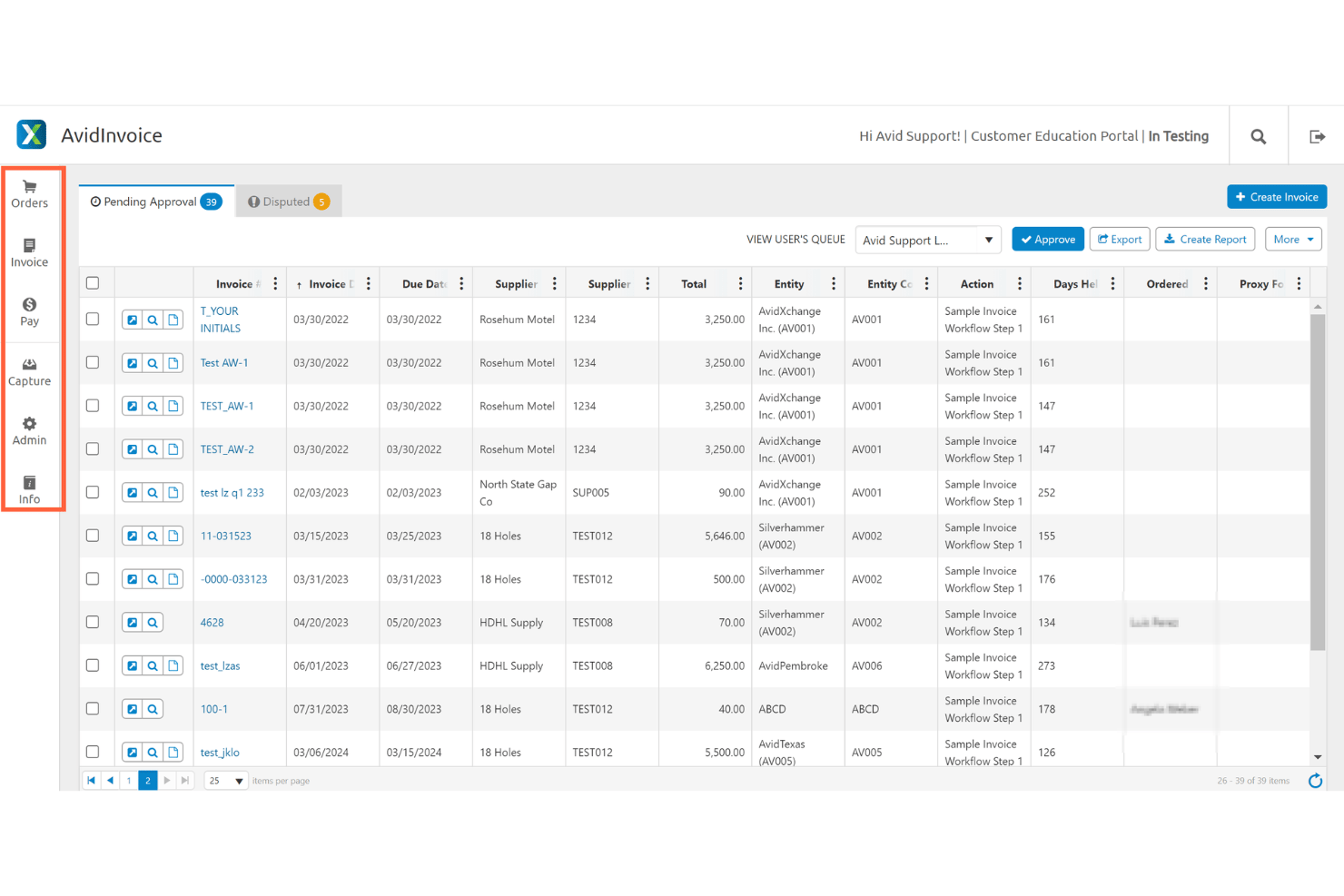AvidXchange screenshot - 10 meilleures plateformes de paiement pour entreprises en 2026