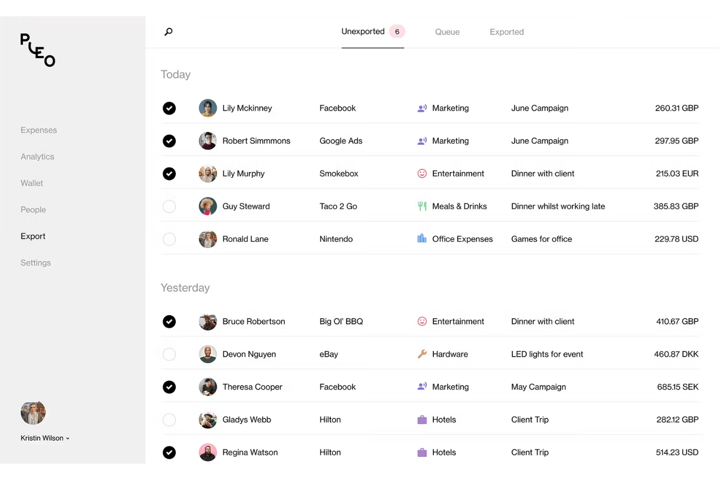 Pleo screenshot - Le 10 Migliori Alternative a Spendesk nel 2026