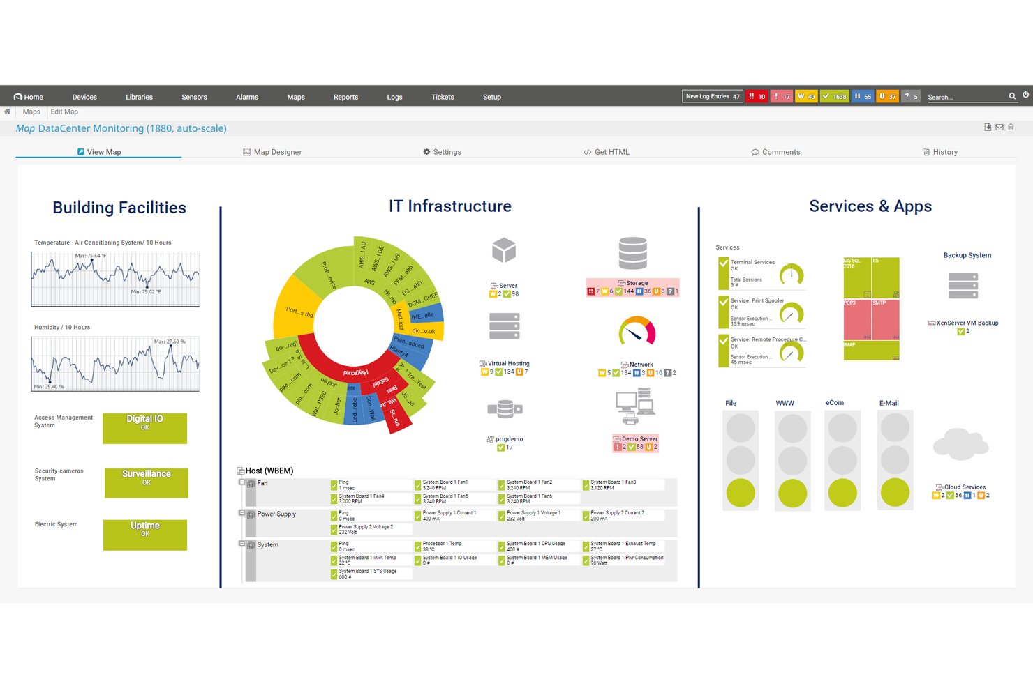 Paessler PRTG screenshot - 10 Best Nagios Alternatives Reviewed in 2026