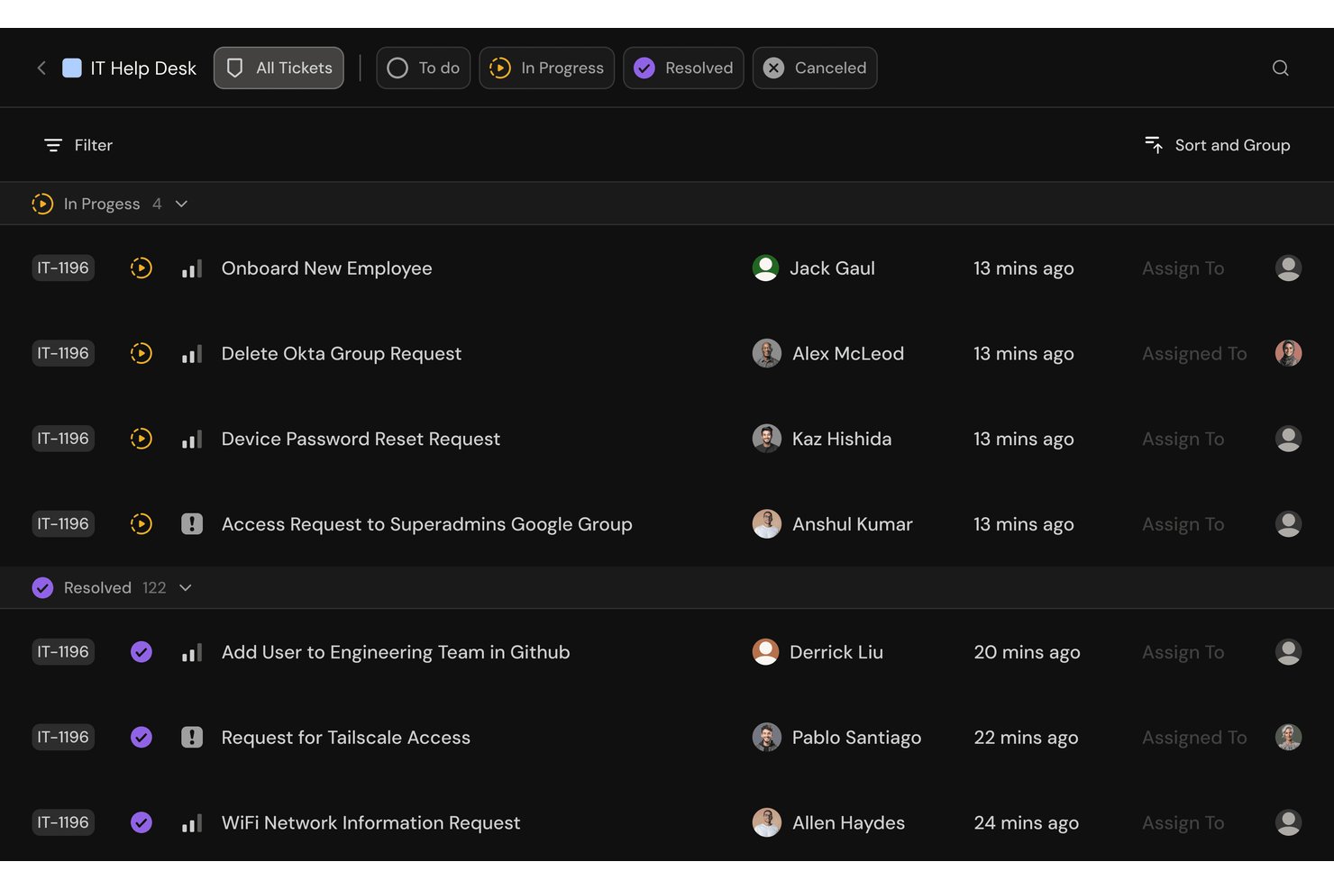 Serval screenshot - 19 meilleures alternatives à Jira Service Management pour 2026