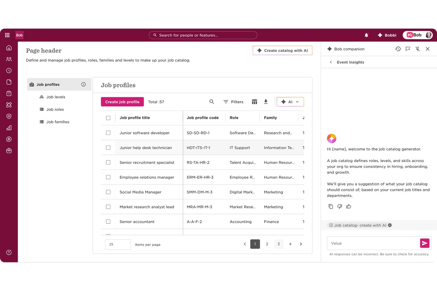 HiBob screenshot - 10 Best AI HRIS Reviewed in 2026