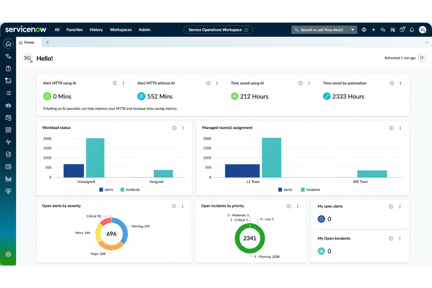 ServiceNow screenshot - 10 Best Topdesk Alternatives in 2026