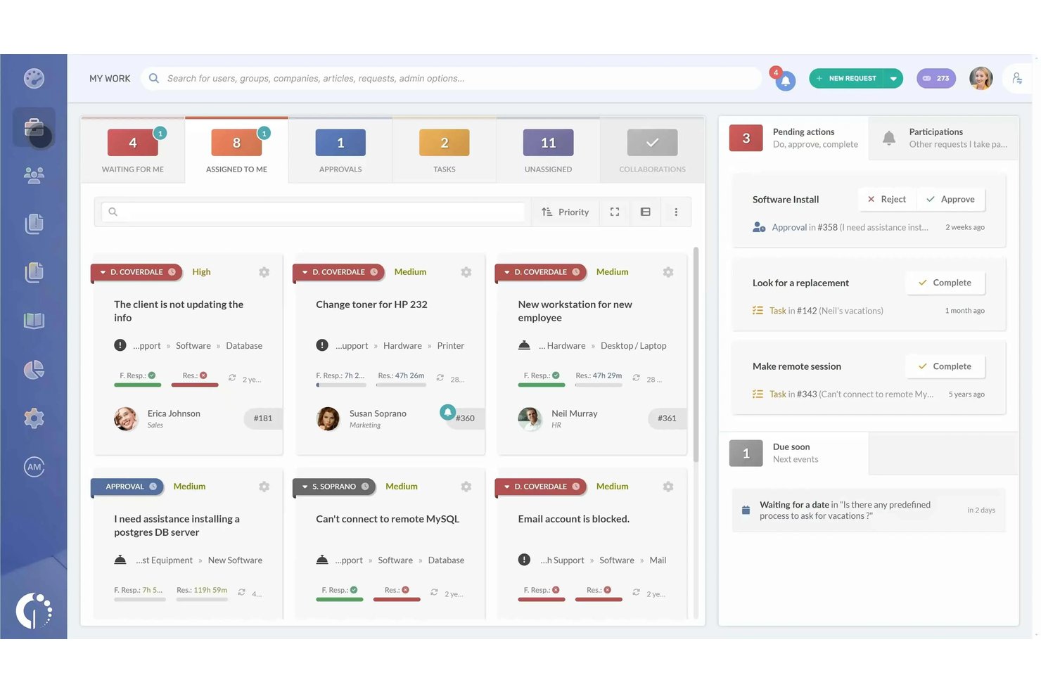 InvGate Service Management screenshot - 10 Best Topdesk Alternatives in 2026