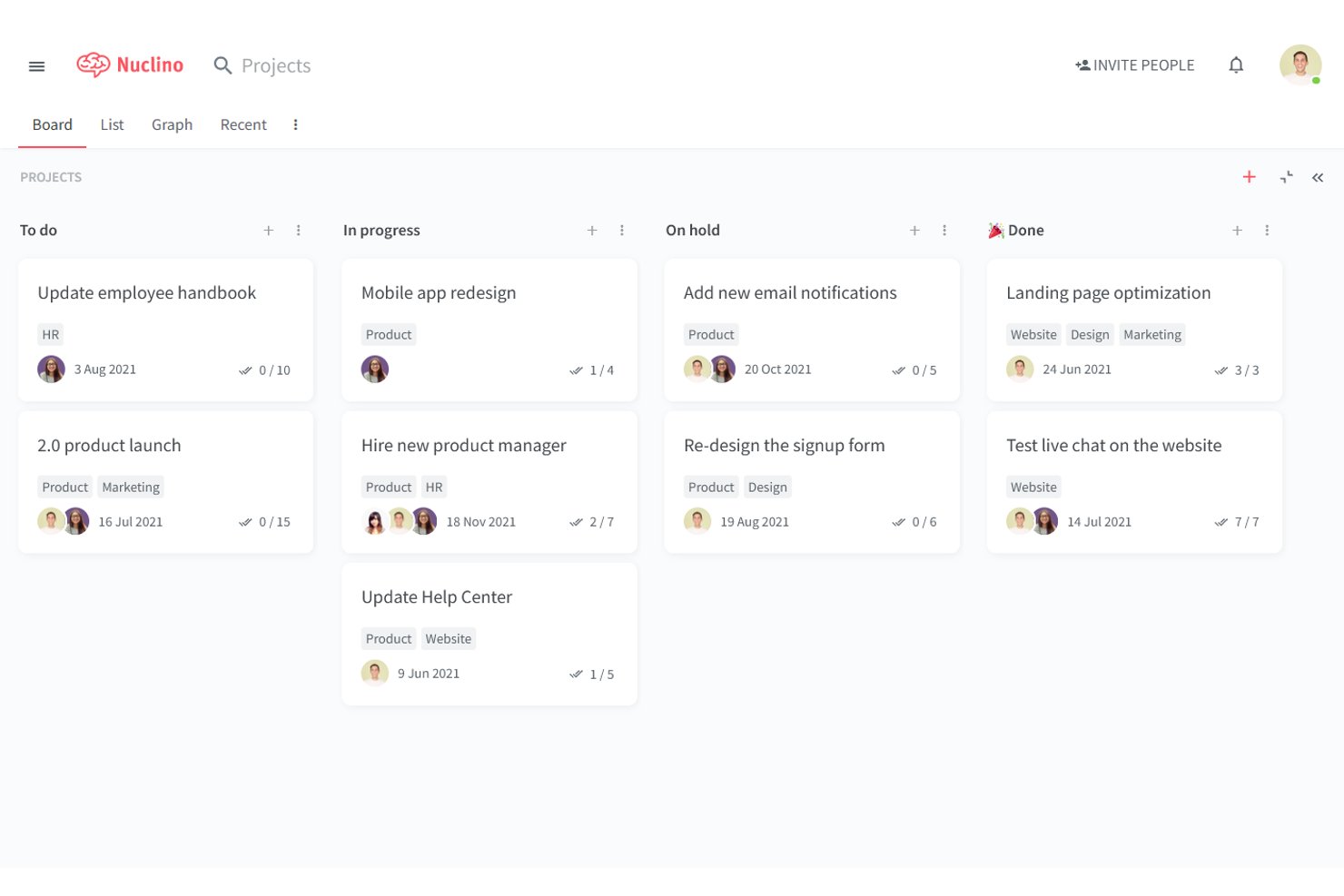 Nuclino screenshot - Las 10 mejores alternativas a Slab en 2026