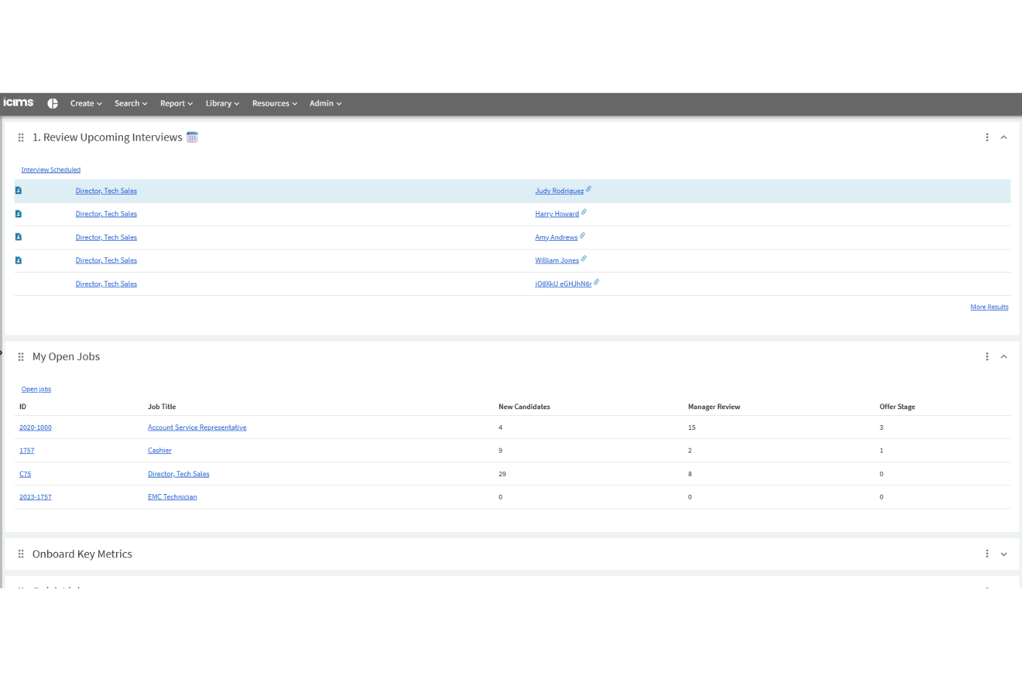 iCIMS screenshot - 10 Best SmartRecruiters Competitors in 2026