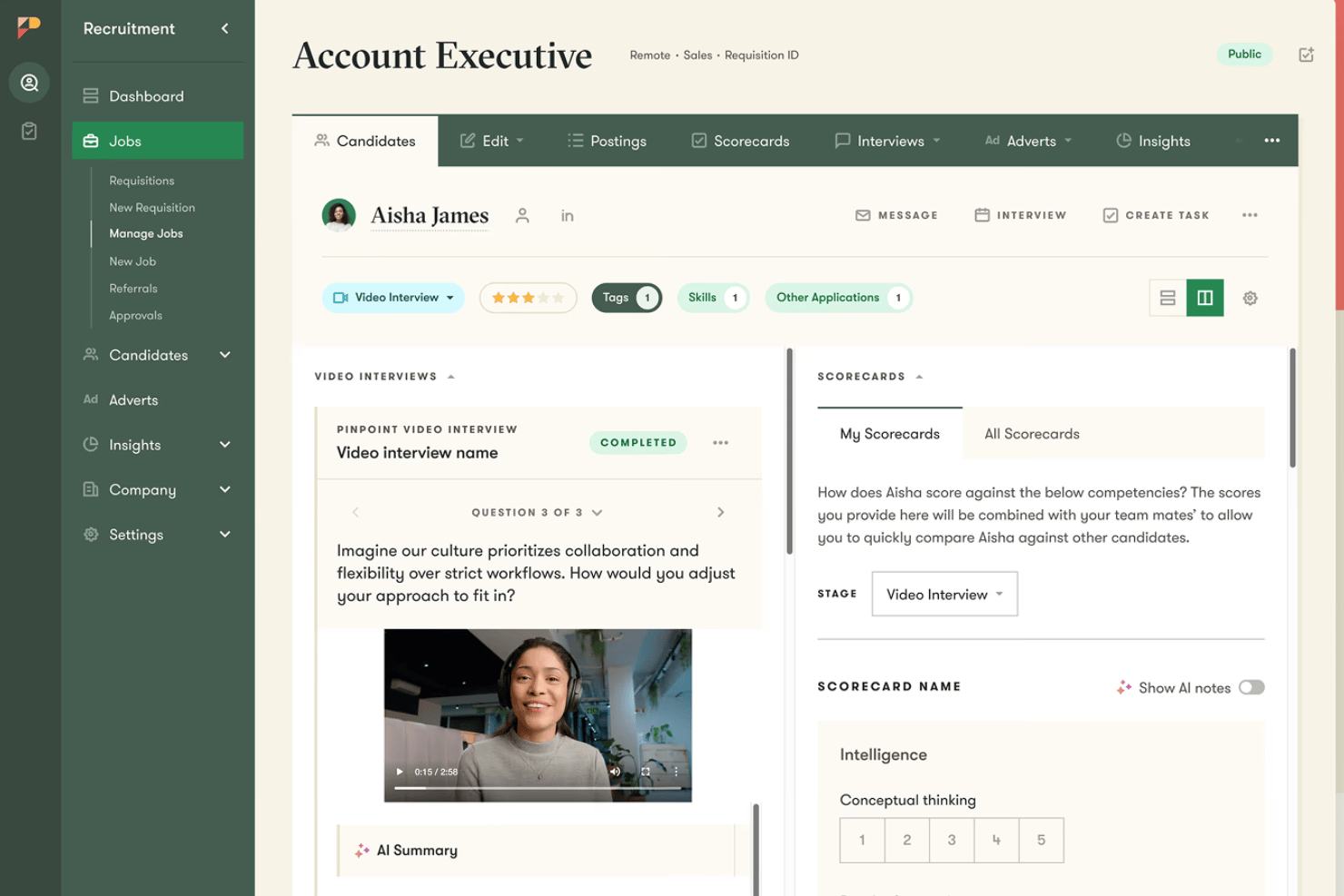 Pinpoint screenshot - 10 Best SmartRecruiters Competitors in 2026