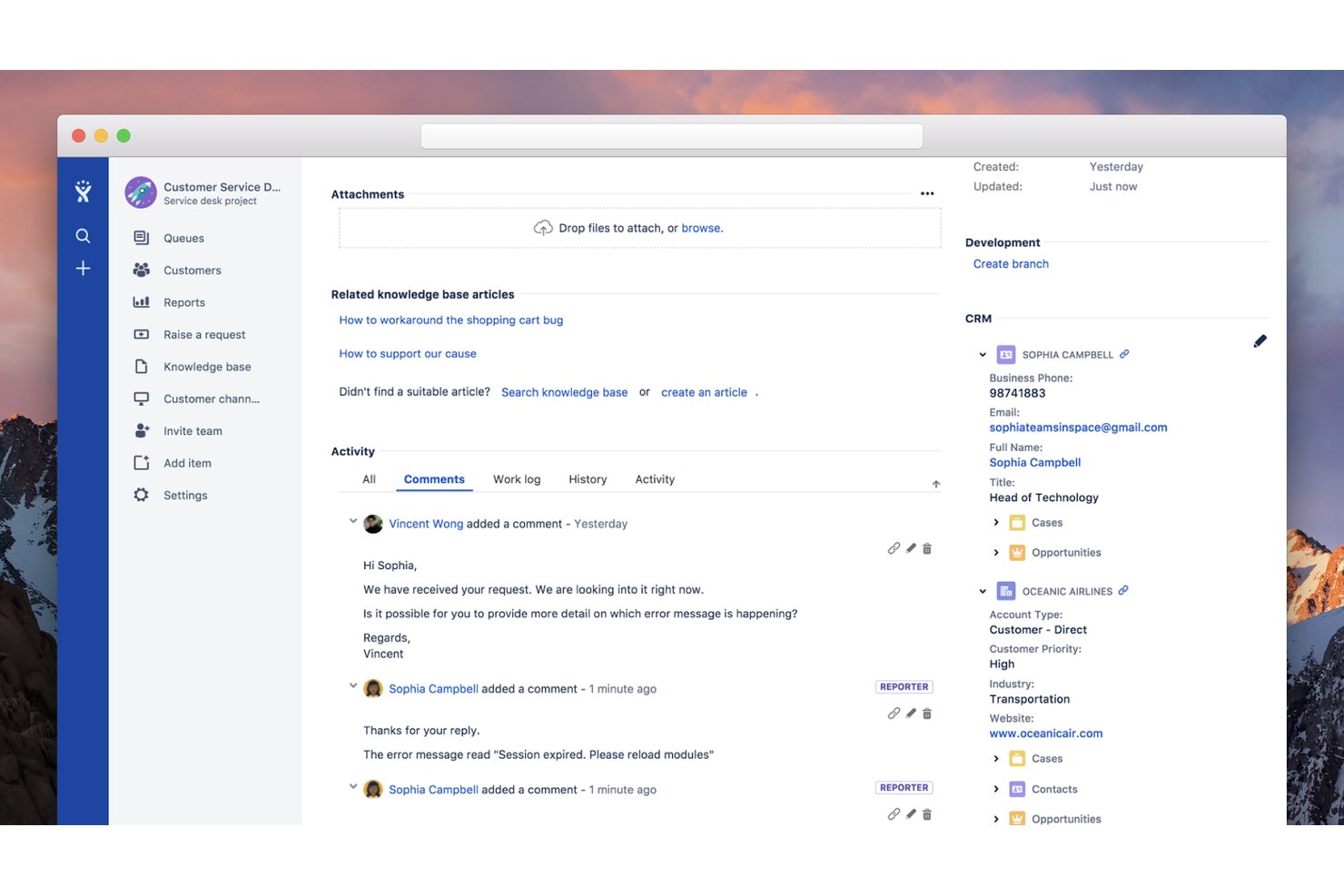 Jira screenshot - 10 Best Salesforce-Integrated Project Management Software