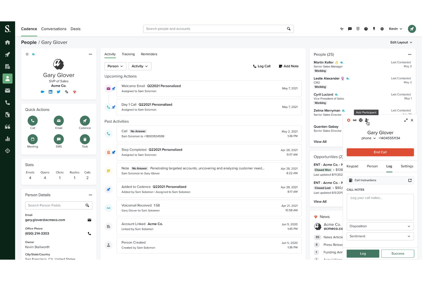Drift screenshot - 10 migliori alternative a Intercom nel 2026