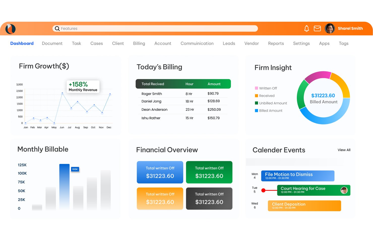 CaseFox screenshot - 10 meilleurs logiciels gratuits de gestion des dossiers juridiques en 2026