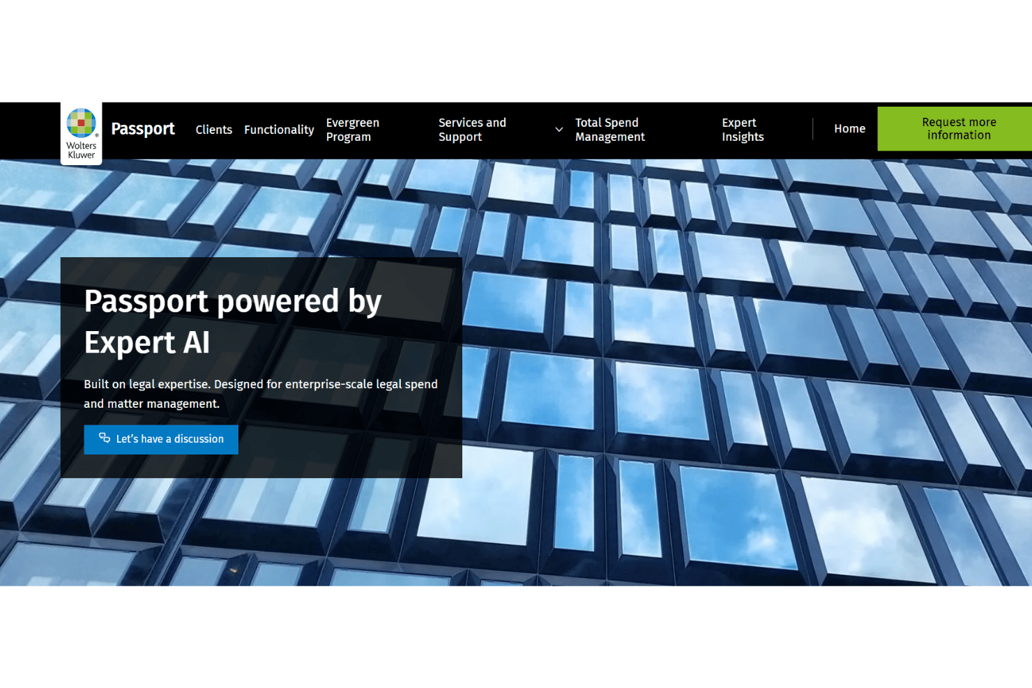 Wolters Kluwer Passport screenshot - 10 Best Enterprise Legal Matter Management Software in 2026