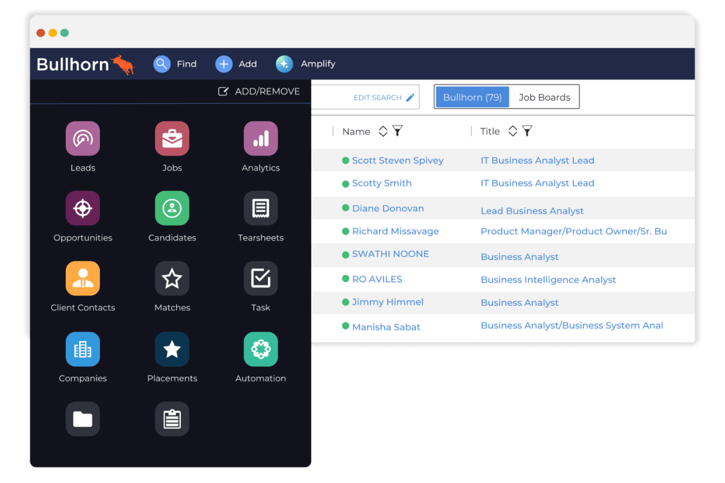 Bullhorn screenshot - 10 Best Recruiterflow Alternatives in 2026